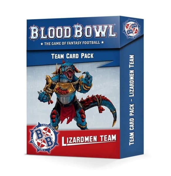 Blood Bowl: Second Season Edition –  Lizardmen Team Card Pack
