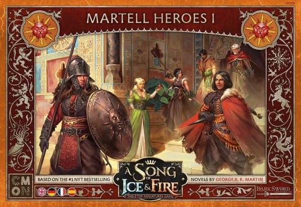 A Song of Ice & Fire: Tabletop Miniatures Game – Martell Heroes I