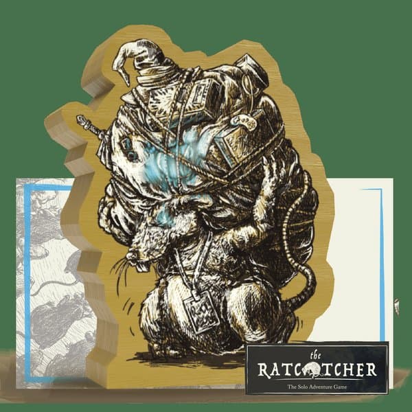 The Ratcatcher: The Solo Adventure Game – Swag Rat Promo