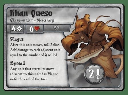 Summoner Wars (Second Edition): Khan Queso Promo Card