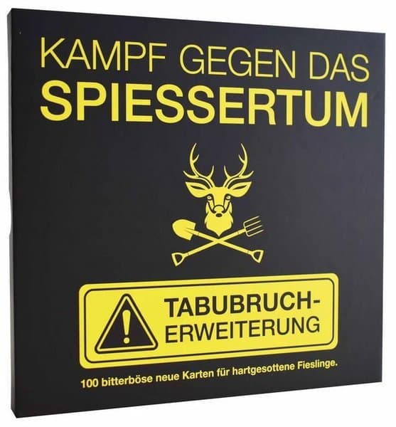 Kampf gegen das Spiessertum: Tabubruch Erweiterung