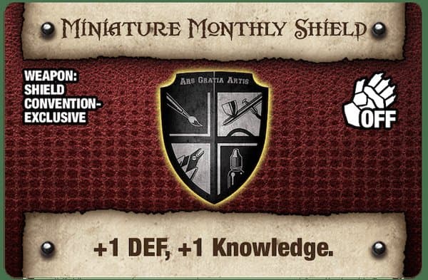 Wander: The Cult of Barnacle Bay – Miniature Monthly Shield Promo Card