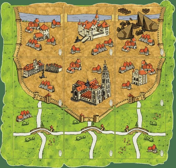 Antwerpen (fan expansion for Carcassonne)