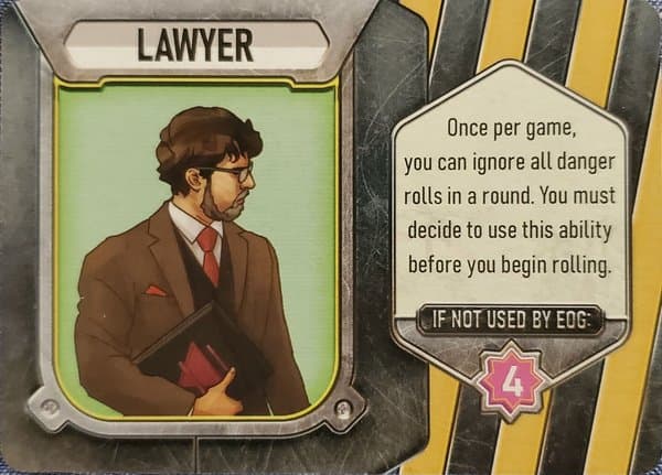 Dinosaur World: Lawyer Promo Card