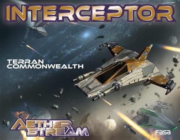 Aetherstream: Interceptor – Terran Commonwealth Squadron Set
