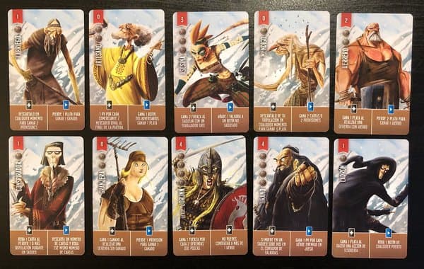 Saqueadores del Mar del Norte: Cartas promos