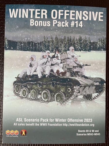 Winter Offensive Bonus Pack #14: ASL Scenario Pack for Winter Offensive 2023