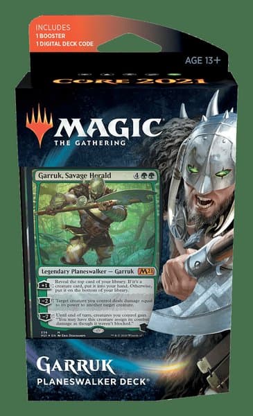 Magic: The Gathering – Core Set 2021 Planeswalker Deck: Garruk, Savage Herald
