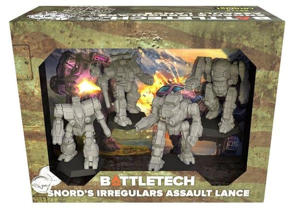 Battletech: Snord's Irregulars Assault Lance