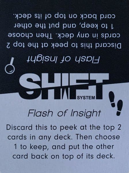 Fugitive (Second Edition): Flash of Insight Promo Card