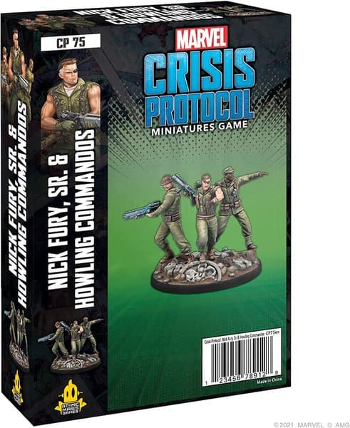 Marvel: Crisis Protocol – Nick Fury, Sr. & Howling Commandos