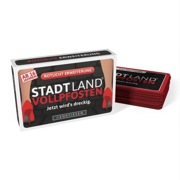 Stadt Land Vollpfosten: Das Brettspiel – Rotlicht Erweiterung