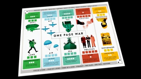 One Page War