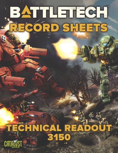 BattleTech: Record Sheets – Technical Readout: 3150