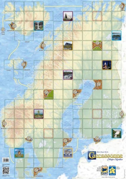 Carcassonne Maps: Nordics