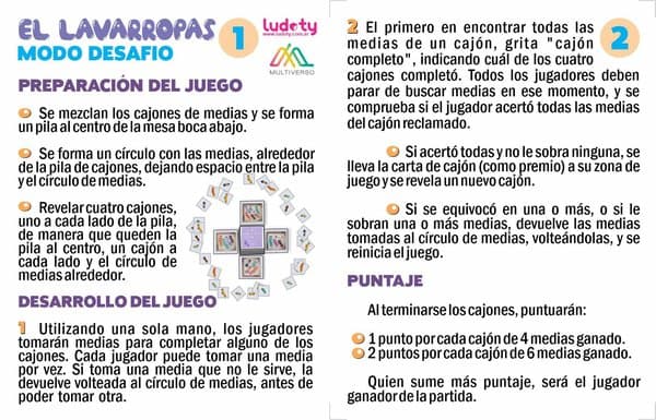 El Lavarropas: Modo Desafío