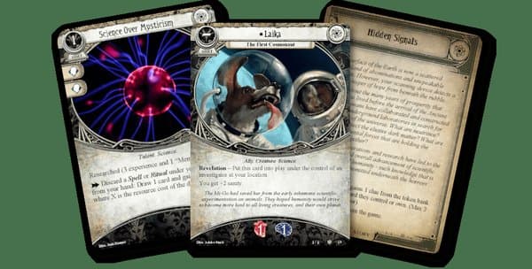 Dark Matter (fan expansion for Arkham Horror Card Game): Science Expansion