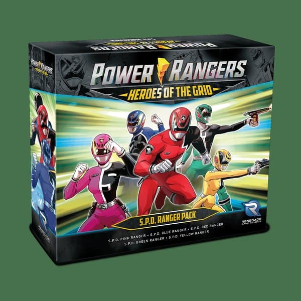 Power Rangers: Heroes of the Grid – S.P.D. Ranger Pack