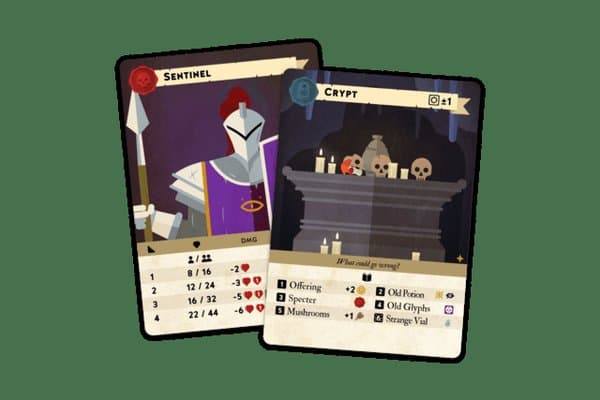 Mini Rogue: Sentinel & Crypt Promo Cards
