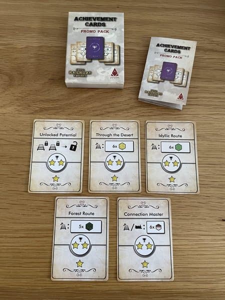 Small Railroad Empires: Achievement Cards Promo Pack