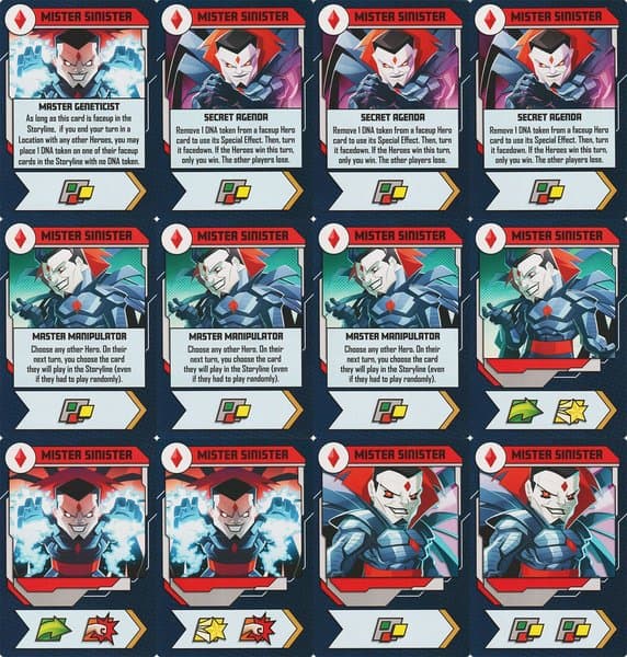 Marvel United: Mister Sinister Promo Deck