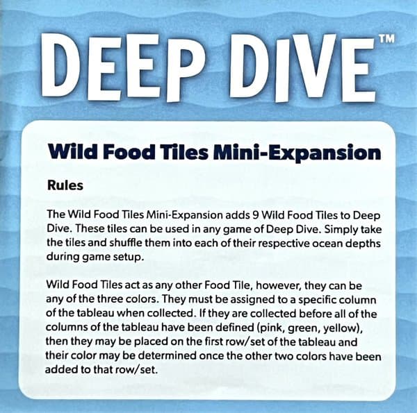 Deep Dive: Wild Food