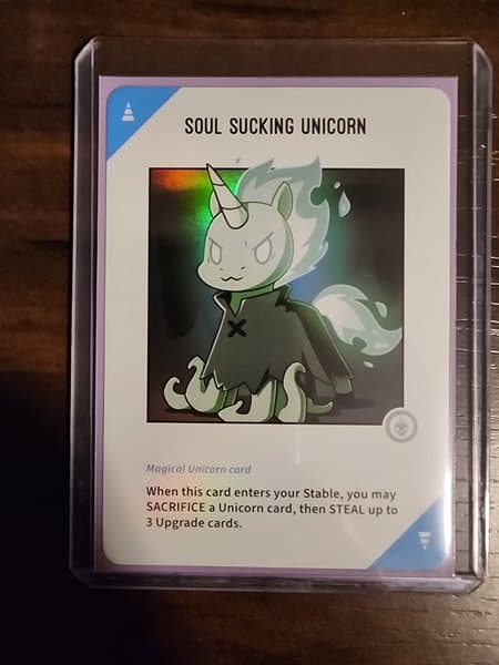 Unstable Unicorns: Soul Sucking Unicorn Promo Card