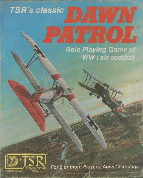 Dawn Patrol: Role Playing Game of WW I Air Combat