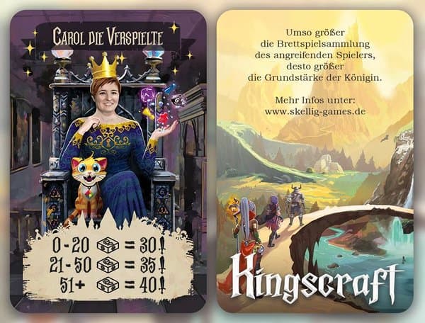 Kingscraft: Carol die Verspielte Promo Card