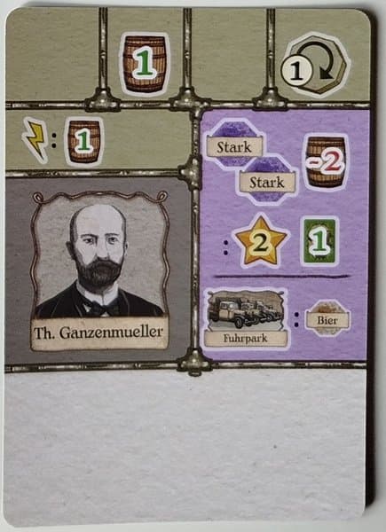 Bier Pioniere: Th. Ganzenmueller Promokarte