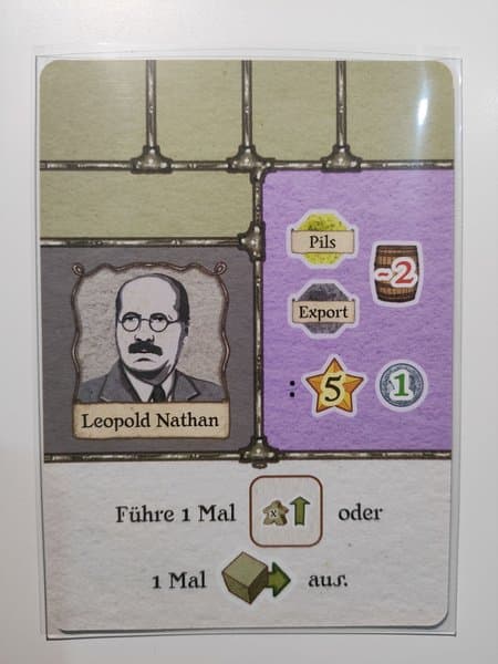 Bier Pioniere: Leopold Nathan Promokarte