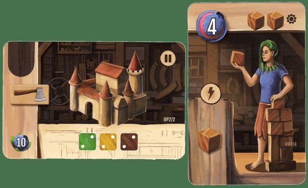 Woodcraft: Dice Tower 2023 Promo Cards