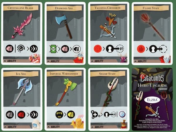 Catacombs (Third Edition): Hero Upgrade Expansion