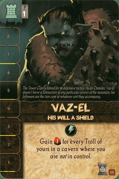 Fall of the Mountain King: Vaz-El Promo Card