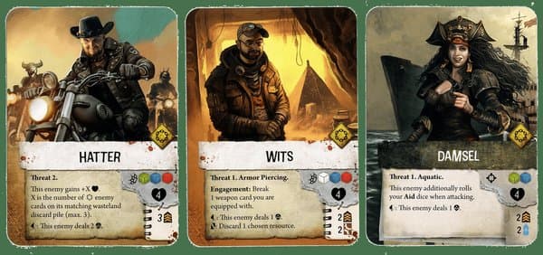 Waste Knights: Second Edition – Dice Tower 2023 Promo Cards