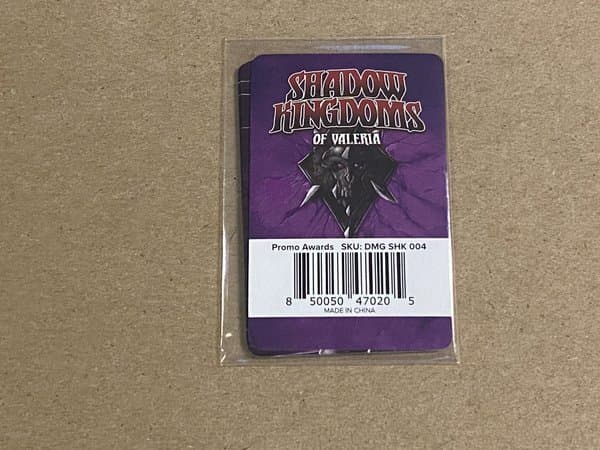 Shadow Kingdoms of Valeria: Promo Awards