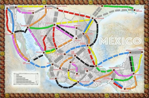 Mexico (fan expansion for Ticket to Ride)