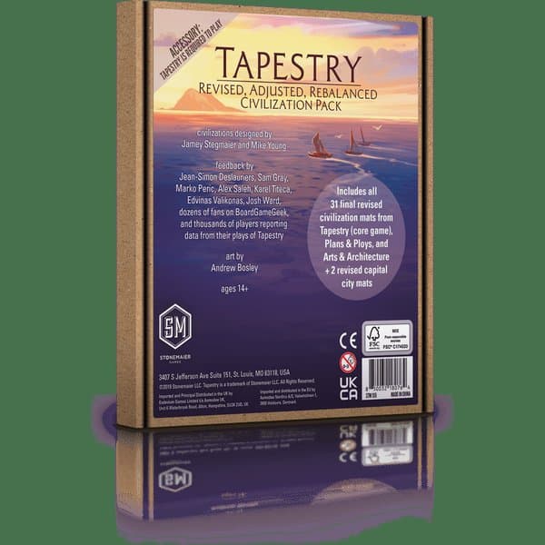 Tapestry: Revised, Adjusted, Rebalanced Civilization Pack