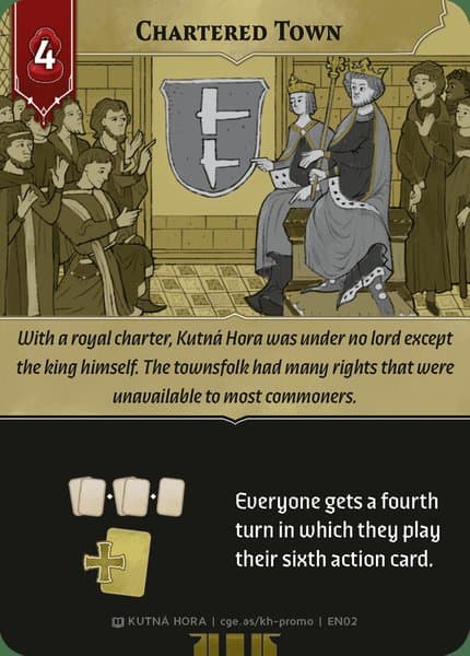 Kutná Hora: The City of Silver – Chartered Town Promo Card