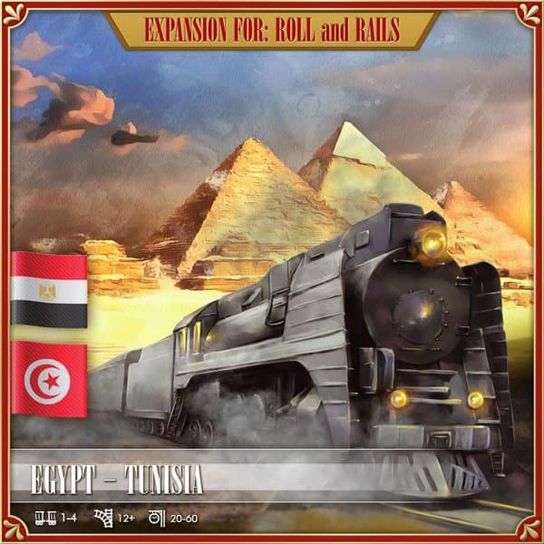 Roll and Rails: Egypt – Tunisia Map Pack