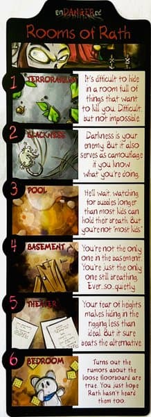 Endangered Orphans: House of Rath – Rooms of Rath Fate Board