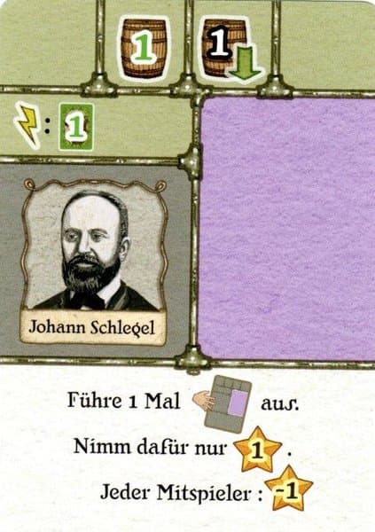 Bier Pioniere: Johann Schlegel Promo card