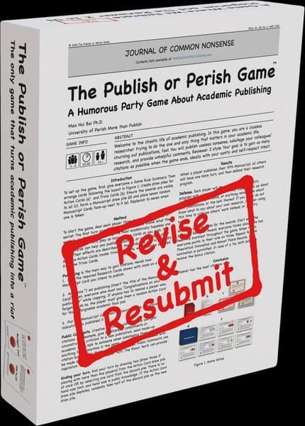 The Publish or Perish Game