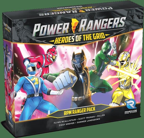 Power Rangers: Heroes of the Grid – RPM Ranger Pack