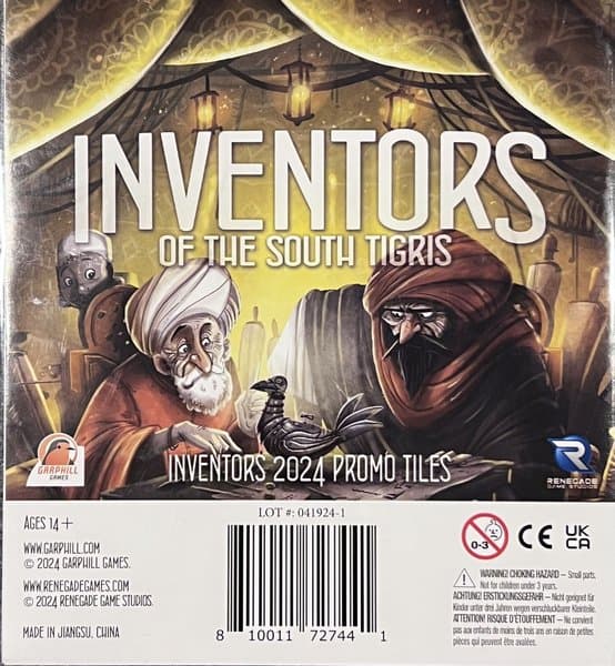 Inventors of the South Tigris: Inventors 2024 Kickstarter Promo Tiles