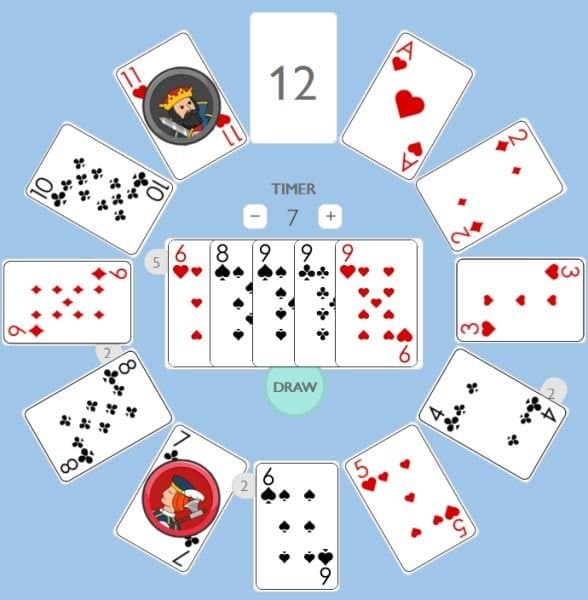 Cosmic Clock Solitaire