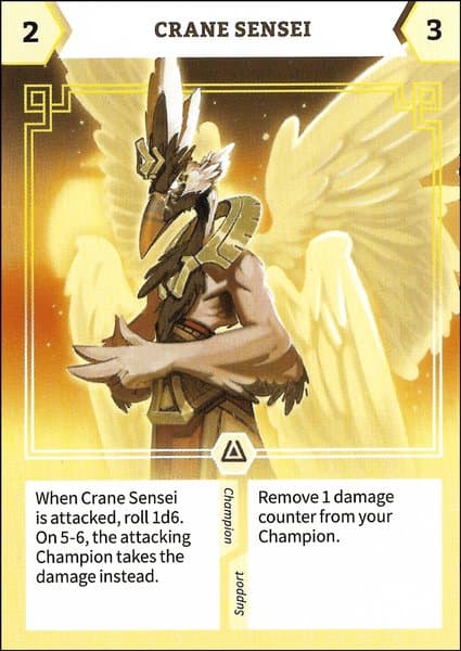 Exiled Legends: Crane Sensei Promo Card