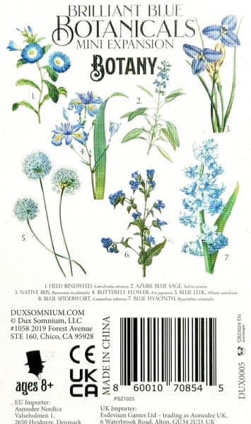 Botany: Brilliant Blue Botanicals