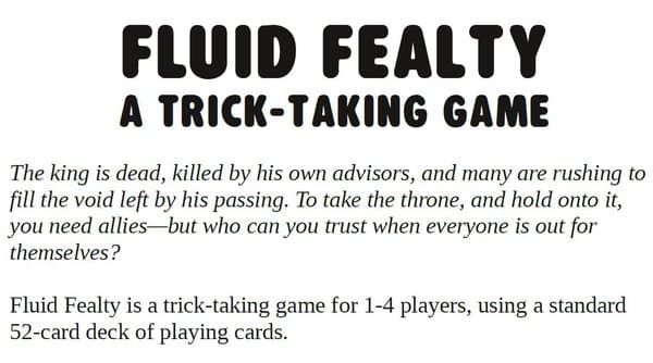Fluid Fealty