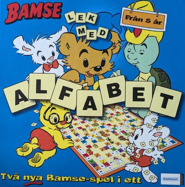 Bamse: Lek med alfabet